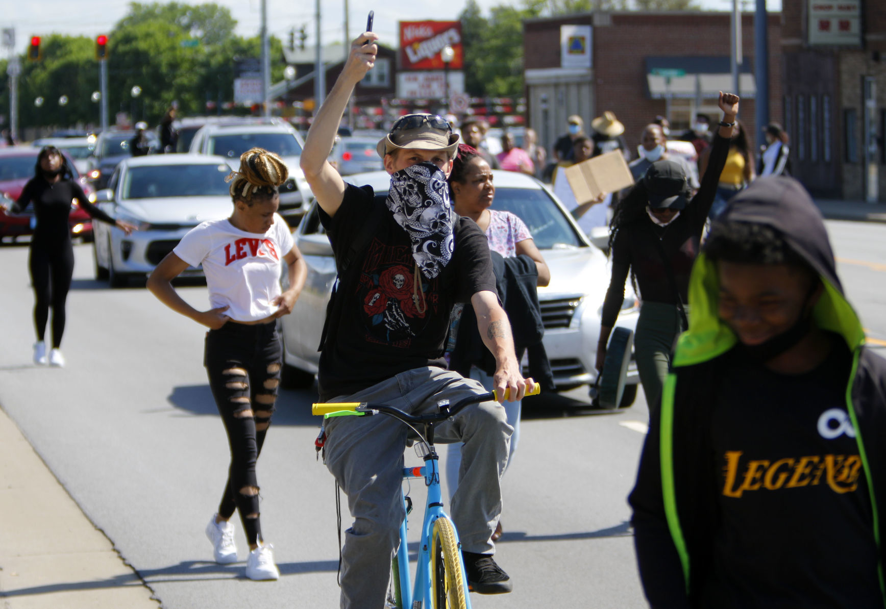 Gallery: Hammond protests in solidarity with Minneapolis